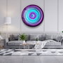 Wallity Cuadro decorativo de vidrio templado SKR-9059 (80 x 80 cm) Multicolor